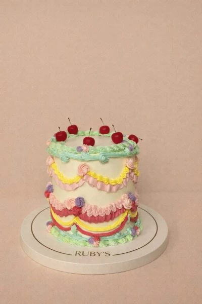 Fancy Nancy Colorful Cake